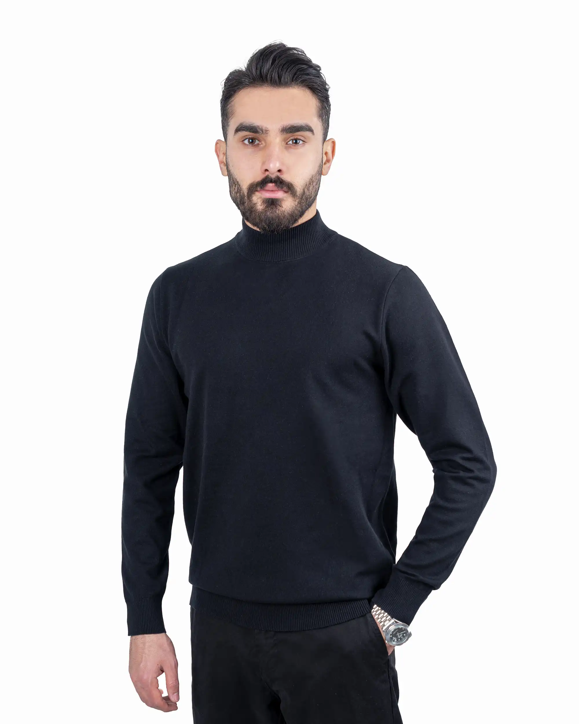 پلیور یقه اسکی 5 سانت Basic